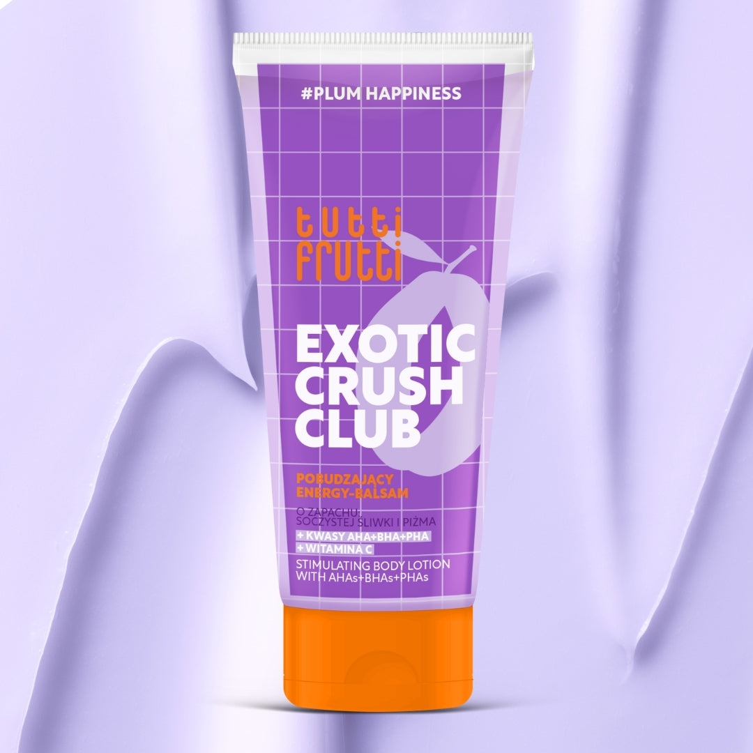 Farmona TUTTI FRUTTI PlumHappiness Energising Body Balm with AHA+BHA+PHA Acids 200 ml