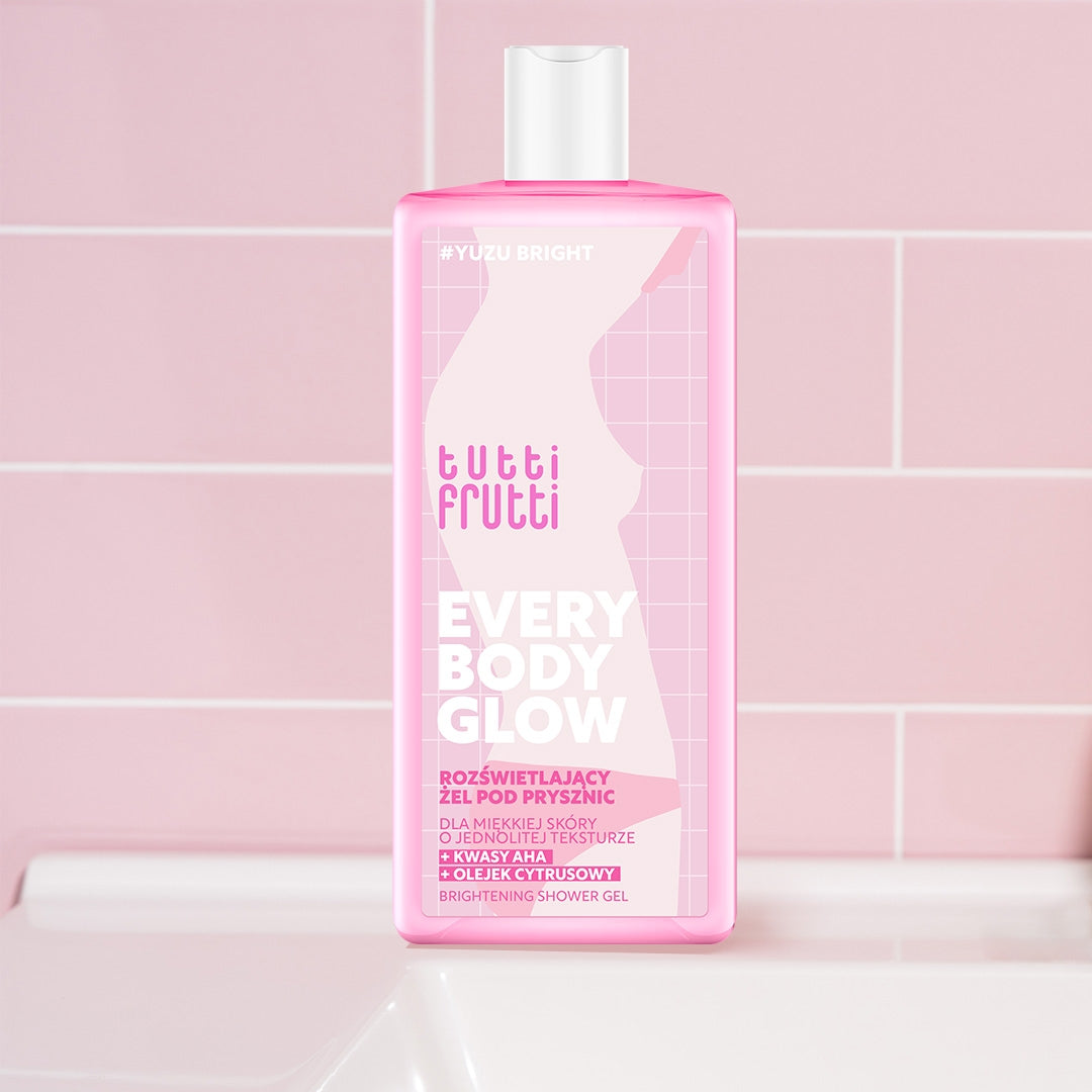 Farmona TUTTI FRUTTI YuzuBright Shower Gel with AHA acids and citrus essential oil, 400 ml