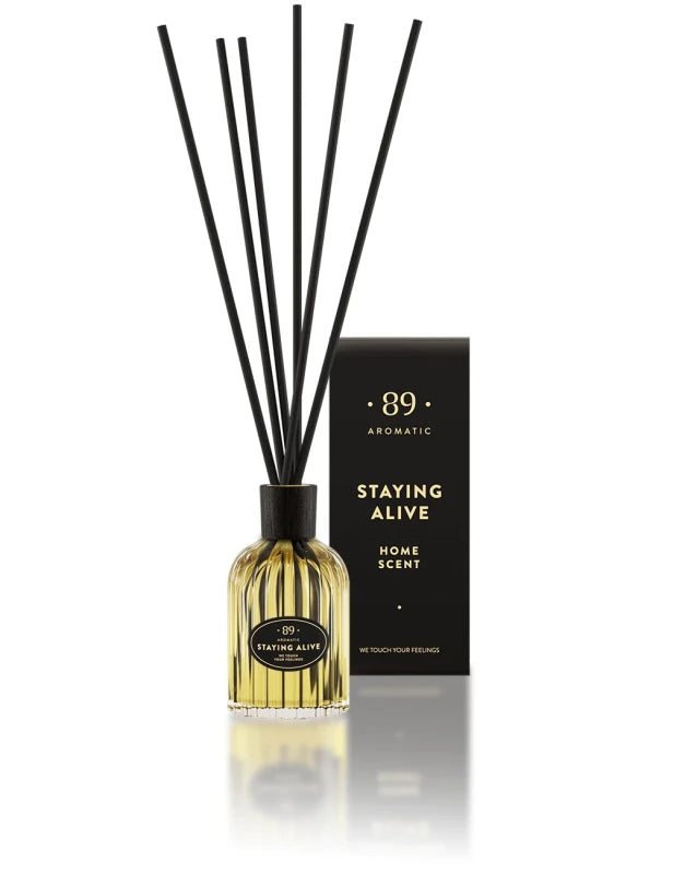 AROMATIC 89 Reed Diffuser Staying Alive, 250ml (Retro Collection)