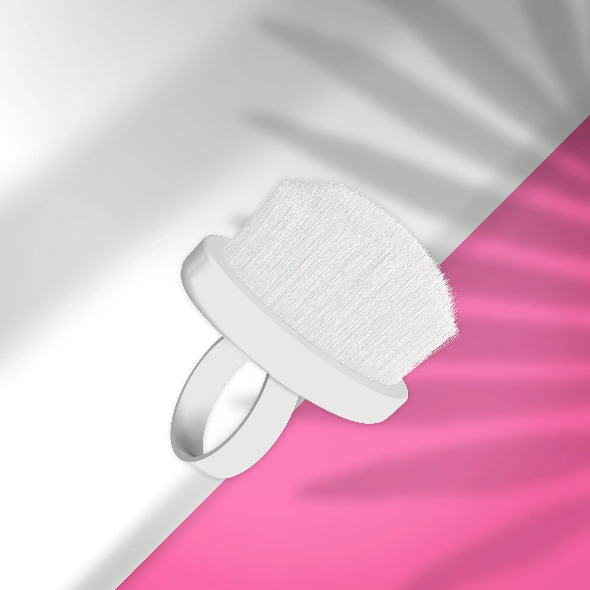 STALEKS Finger ring manicure dust brush 10pcs. [DBE-03-10]