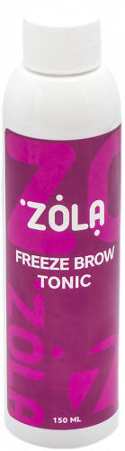 ZOLA Freeze Brow Tonic – soothing tonic for eyebrow treatments 150ml