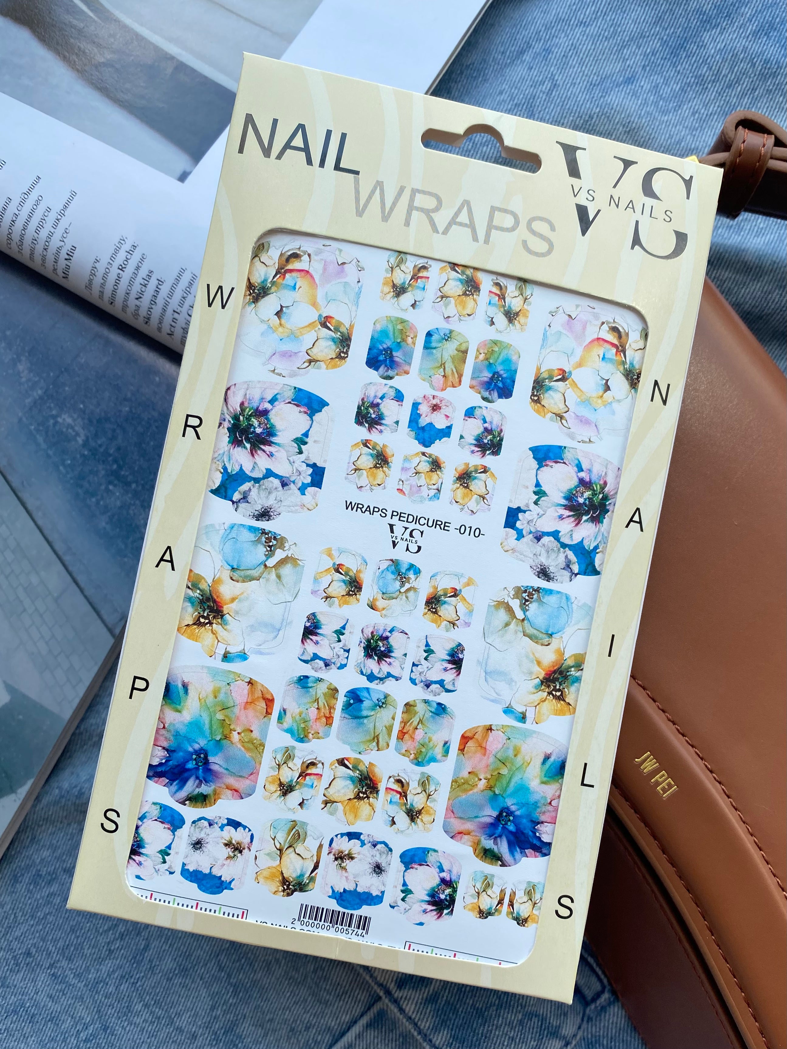 VS NAILS Pedicure Wraps Nr.10