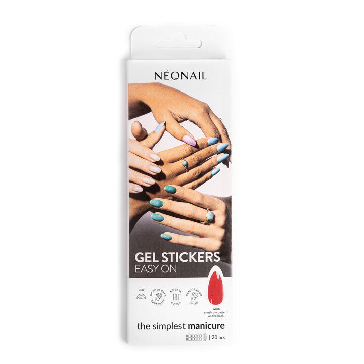 Neonail Gelio lipdukai Lengva uždėti M06