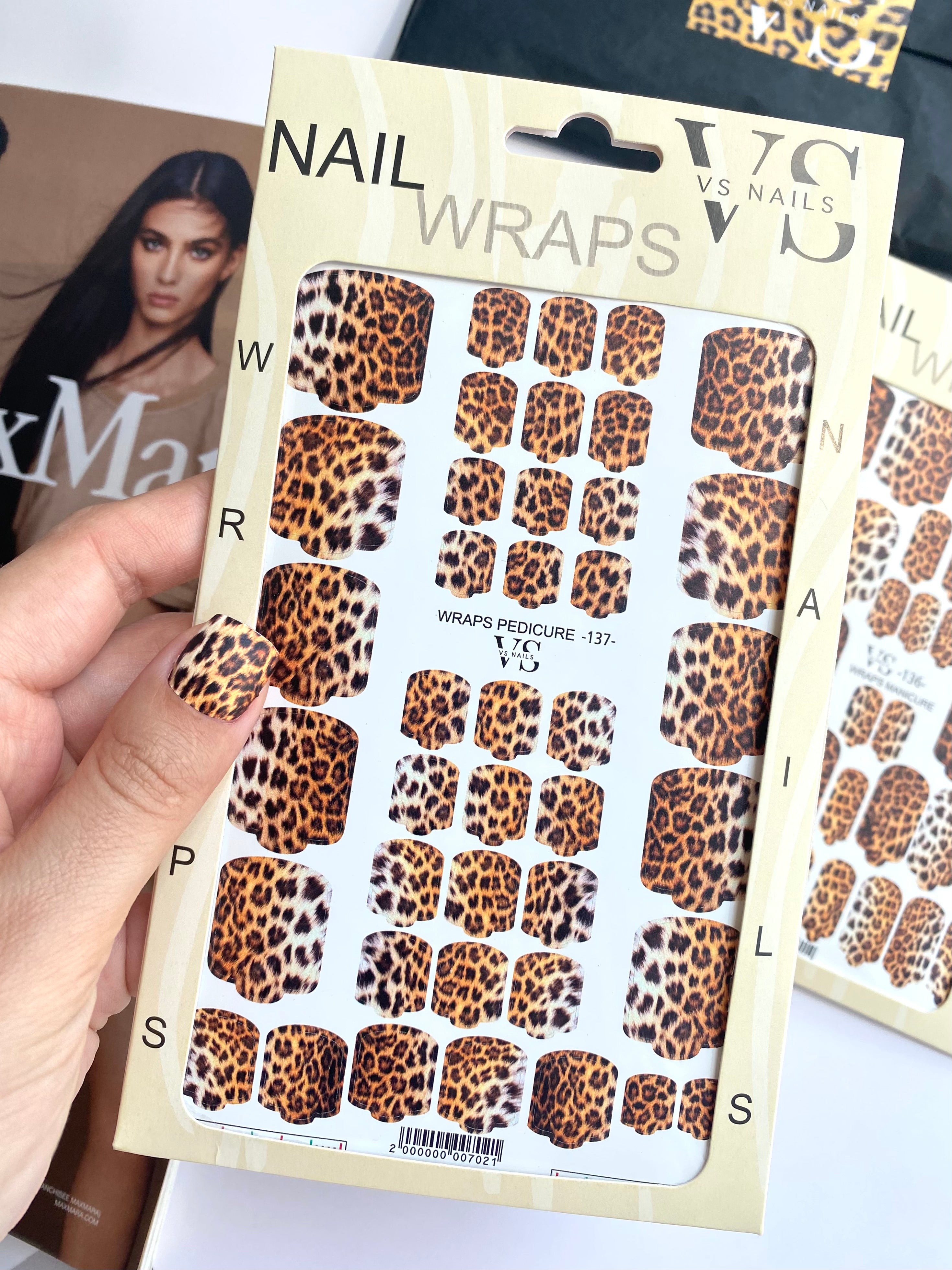 VS NAILS Pedicure Wraps Nr.137