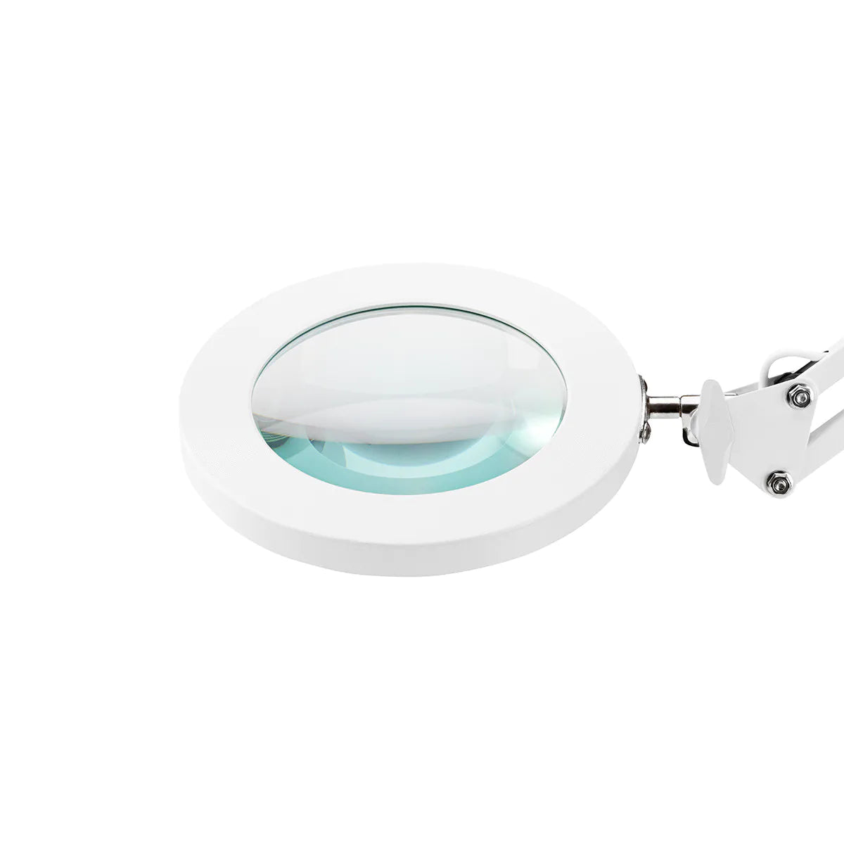 Настольная светодиодная лампа - лупа TOP MAGNIFIER GLOW 308, белая