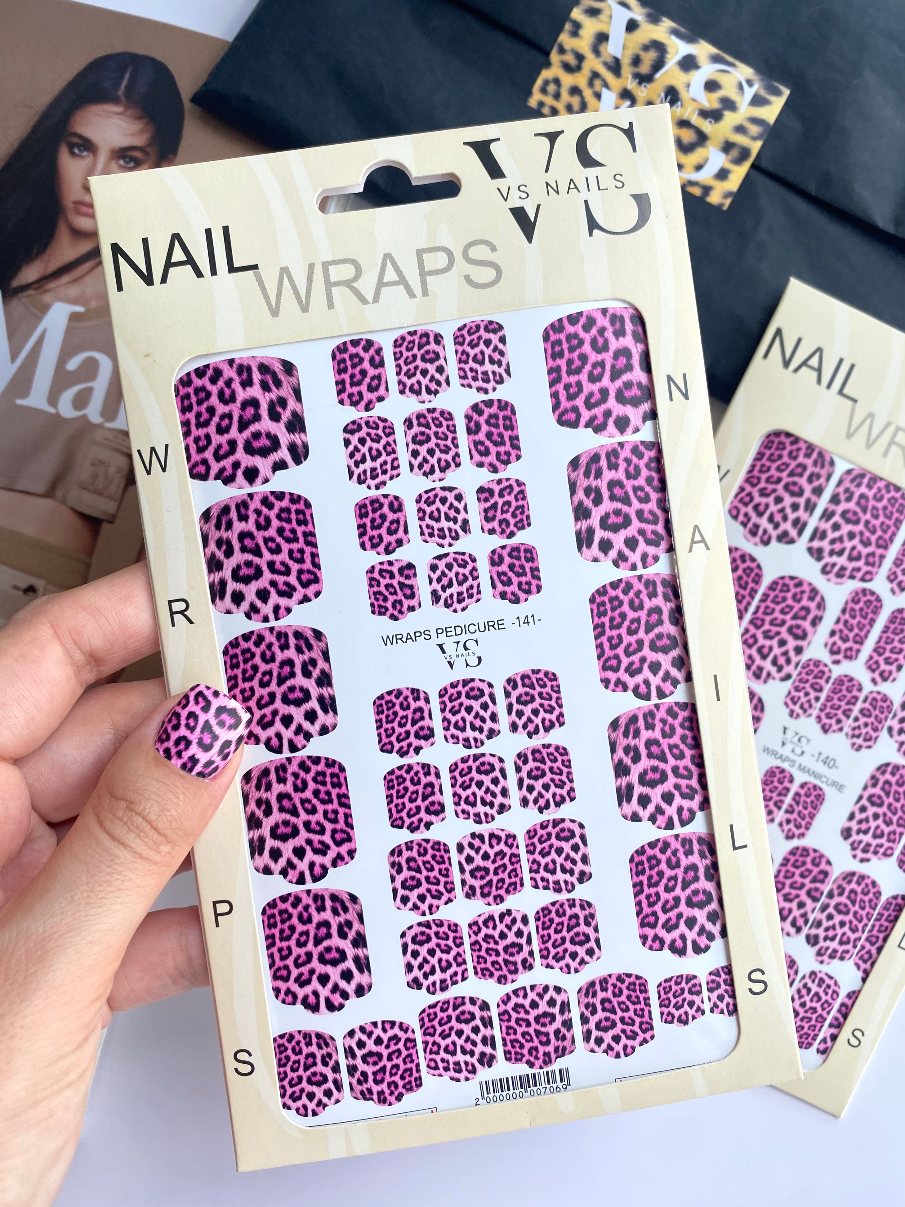 VS NAILS Pedicure Wraps Nr.141