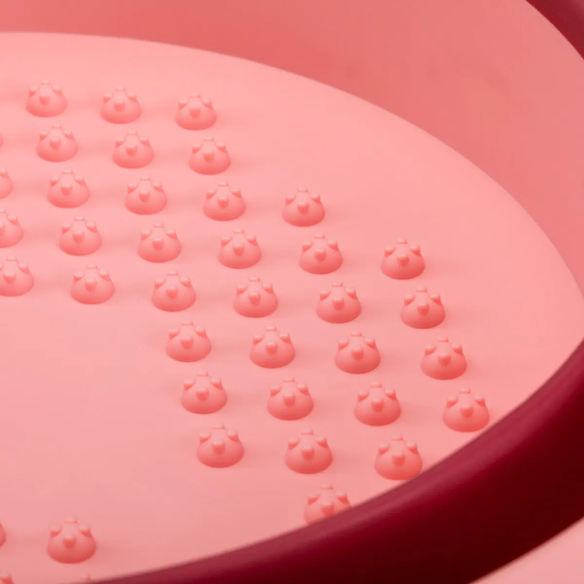 Регулируемая педикюрная ванна, розовая