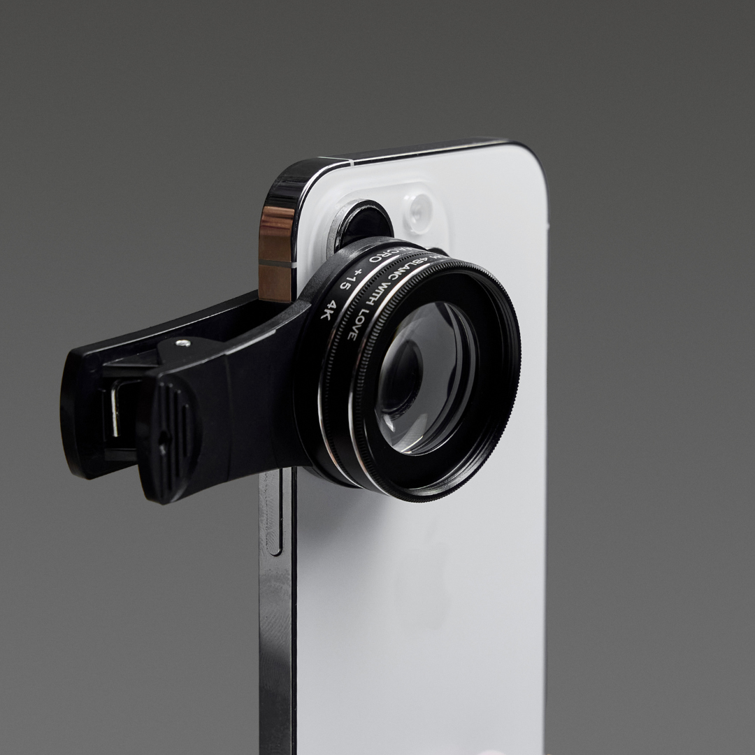 4BLANC Makro 30x Fotografijos Objektyvas – Telefono Objektyvas