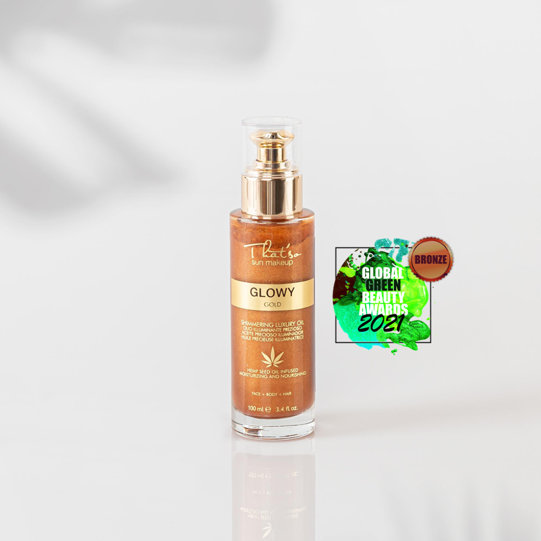 Сухое масло для тела THAT'SO Glowy Gold, 100 мл