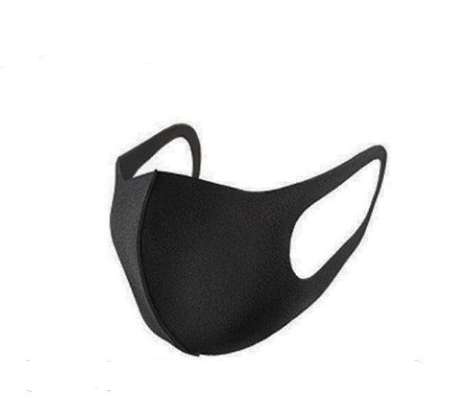 NailInfinity Reusable Face Mask (Regular, Black)