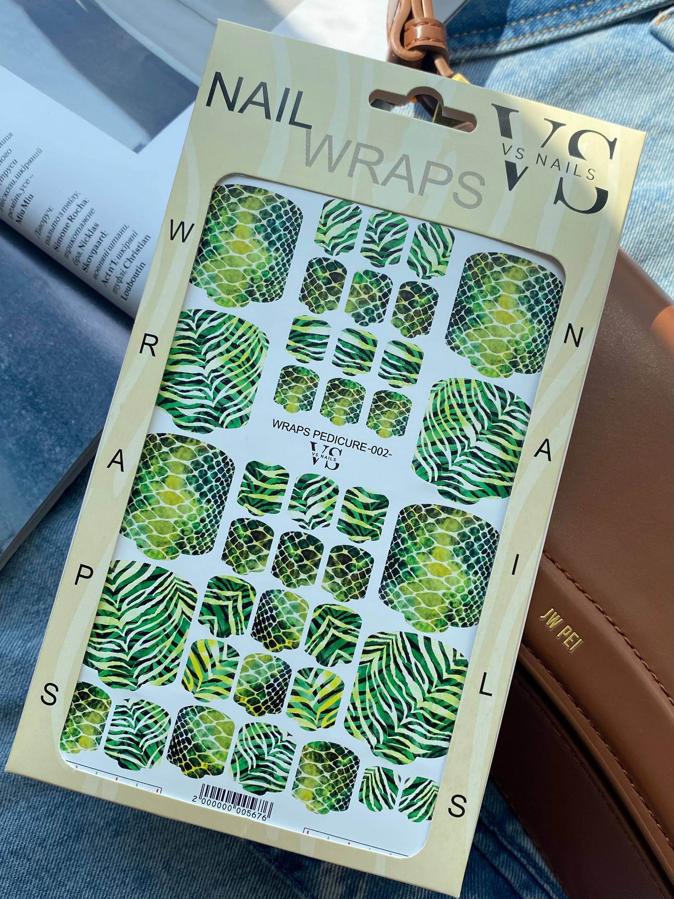 VS NAGŲ Pedikiūro įvyniojimai Nr.2