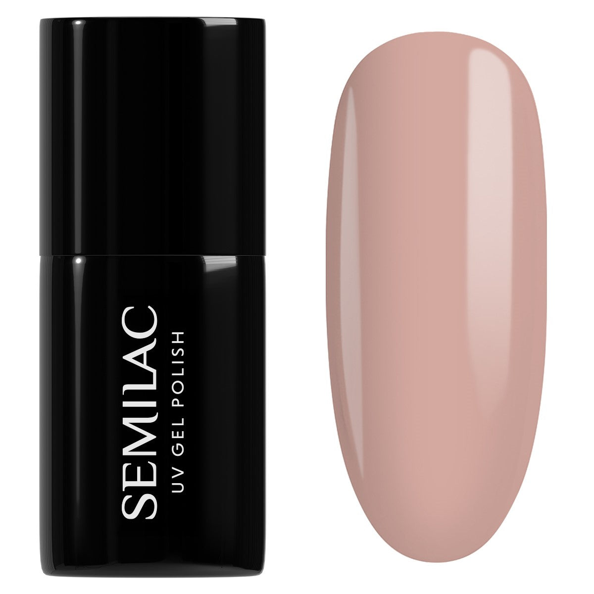 214 UV hibridinis lakas „Semilac Business Line“ – „Deep Beige“, 7 ml