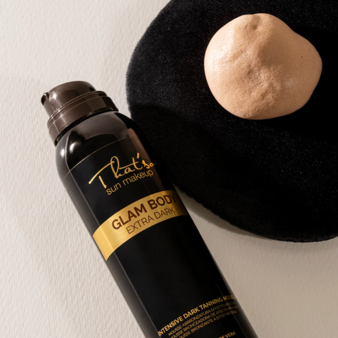 Мусс для тела THAT'SO Glam Body Mousse Самотонирующийся мусс - ЭКСТРА ТЕМНЫЙ, 150 мл