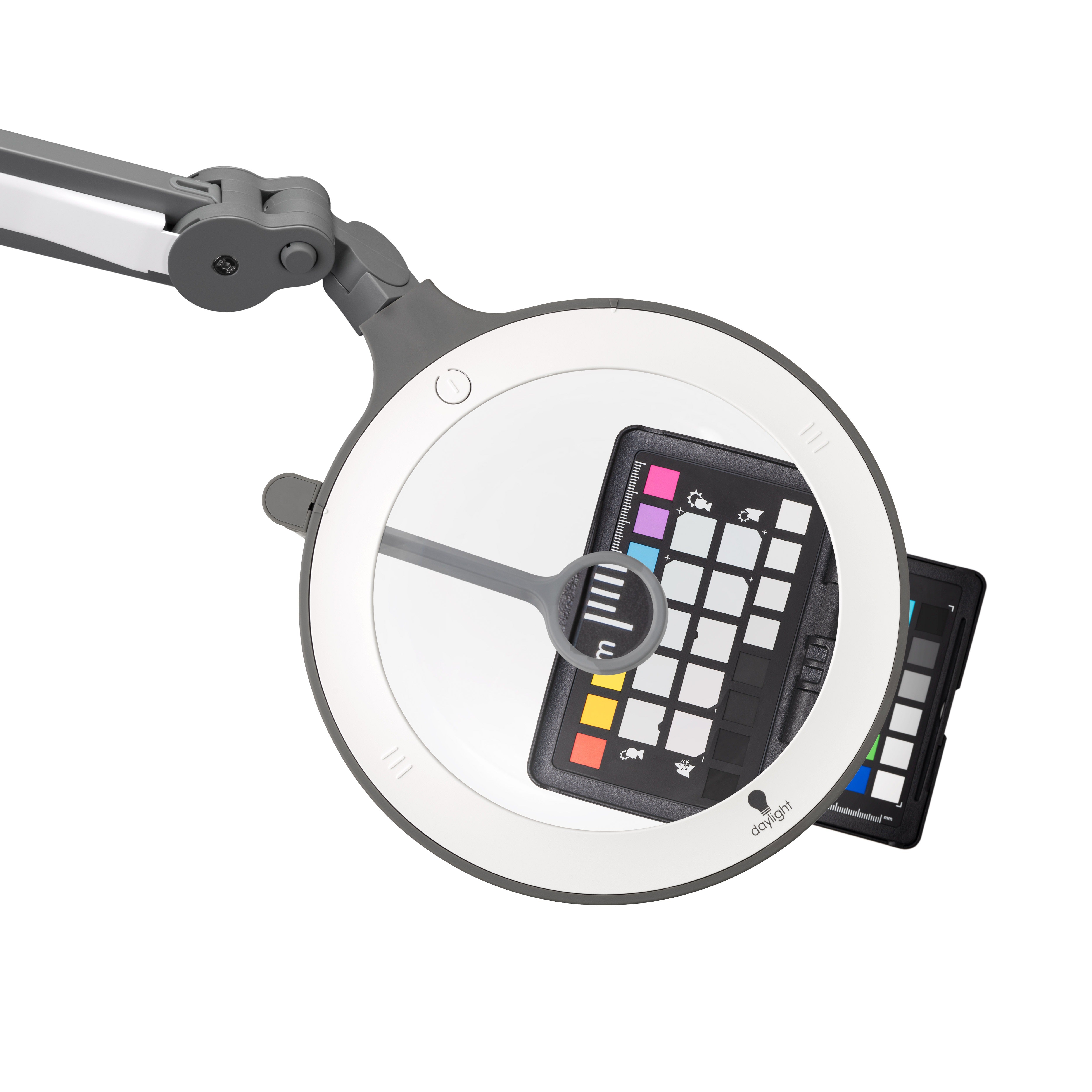 Daylight stalo ir grindų LED lempa – su 2 didintuvais [iQ Didintuvas]