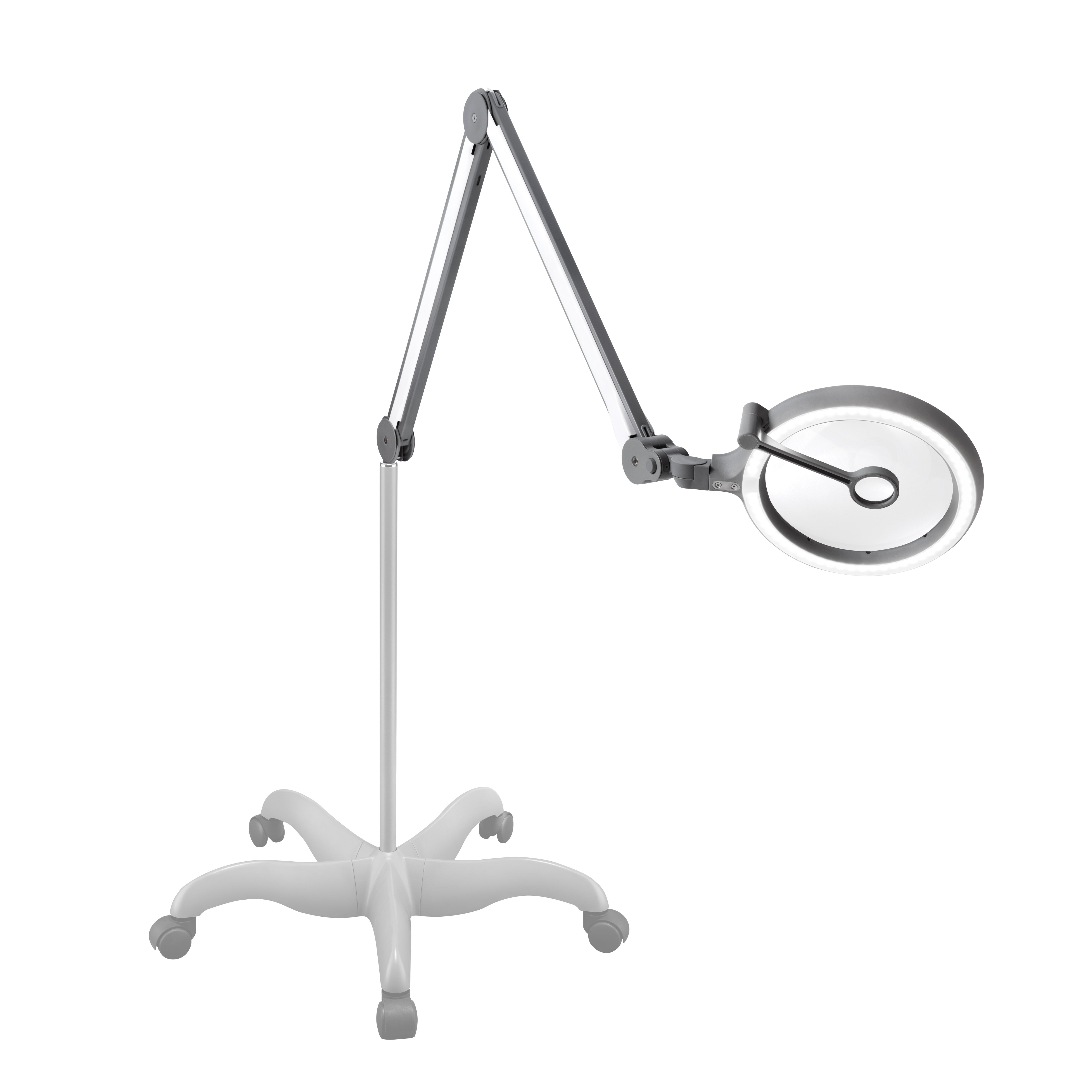 Daylight stalo ir grindų LED lempa – su 2 didintuvais [iQ Didintuvas]