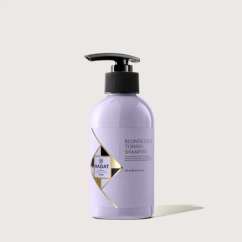 HADAT BLONDE CODE TONING SHAMPOO — тонирующий шампунь для светлых волос, 250 мл