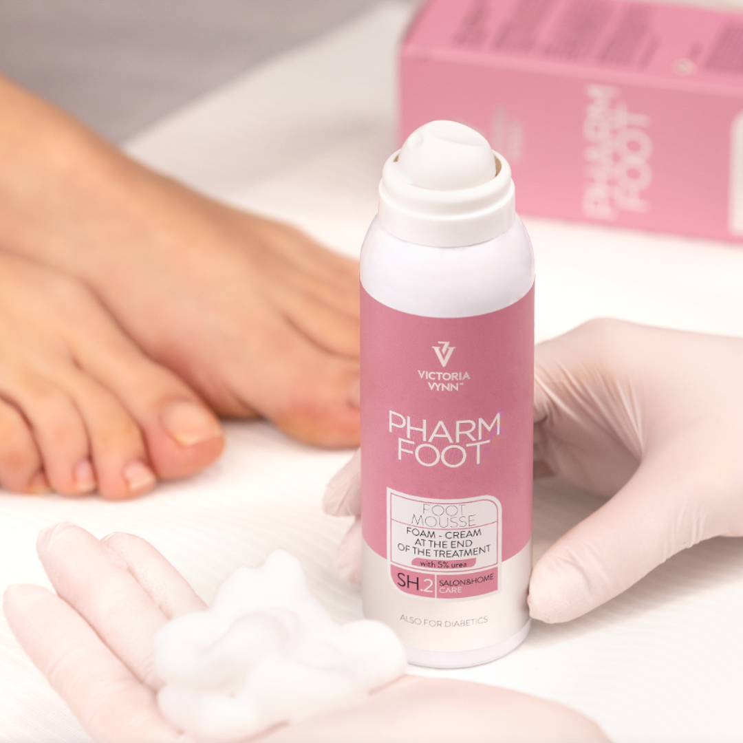 PHARM FOOT Putos-kremas su 5 % KARBAMIDU, PĖDŲ PUTOS 105 ml
