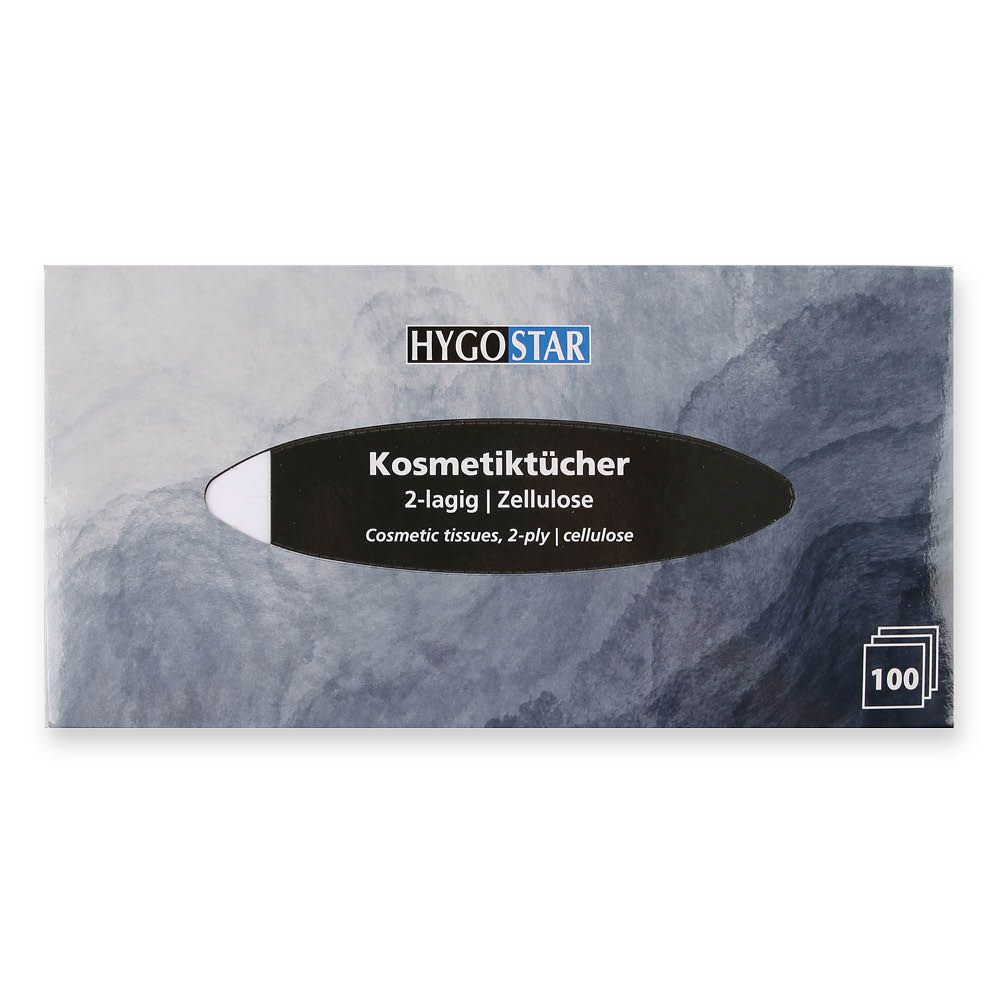 Kosmetinės servetėlės Hygostar, 100 vnt.