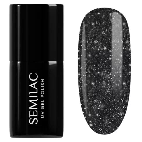 394 UV Hybrid Semilac Sparkling Midnight Date 7ml