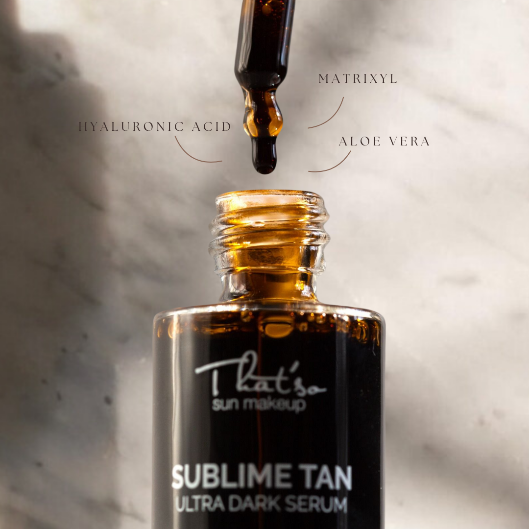 THAT'SO Sublime Tan Drops itin tamsus pašiedegimo serumas, 30 ml