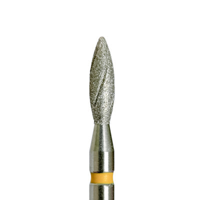 KMIZ Фреза Пламя Желтая 025 [118576]