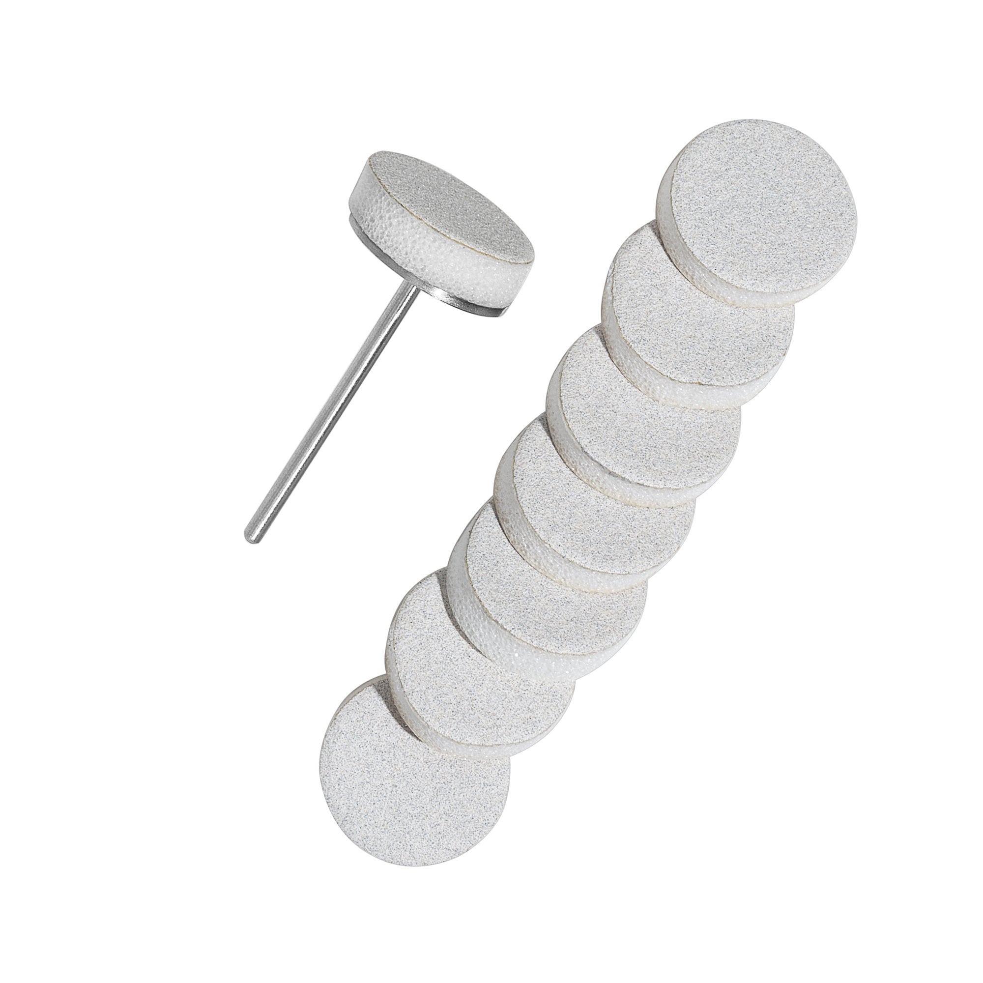 Wonderfile keičiami bafi pedikiūro diskui 20 mm, 600 gr., 50 vnt.