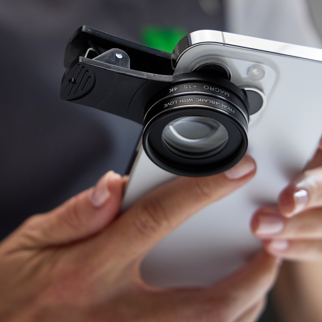 4BLANC Makro 30x Fotografijos Objektyvas – Telefono Objektyvas
