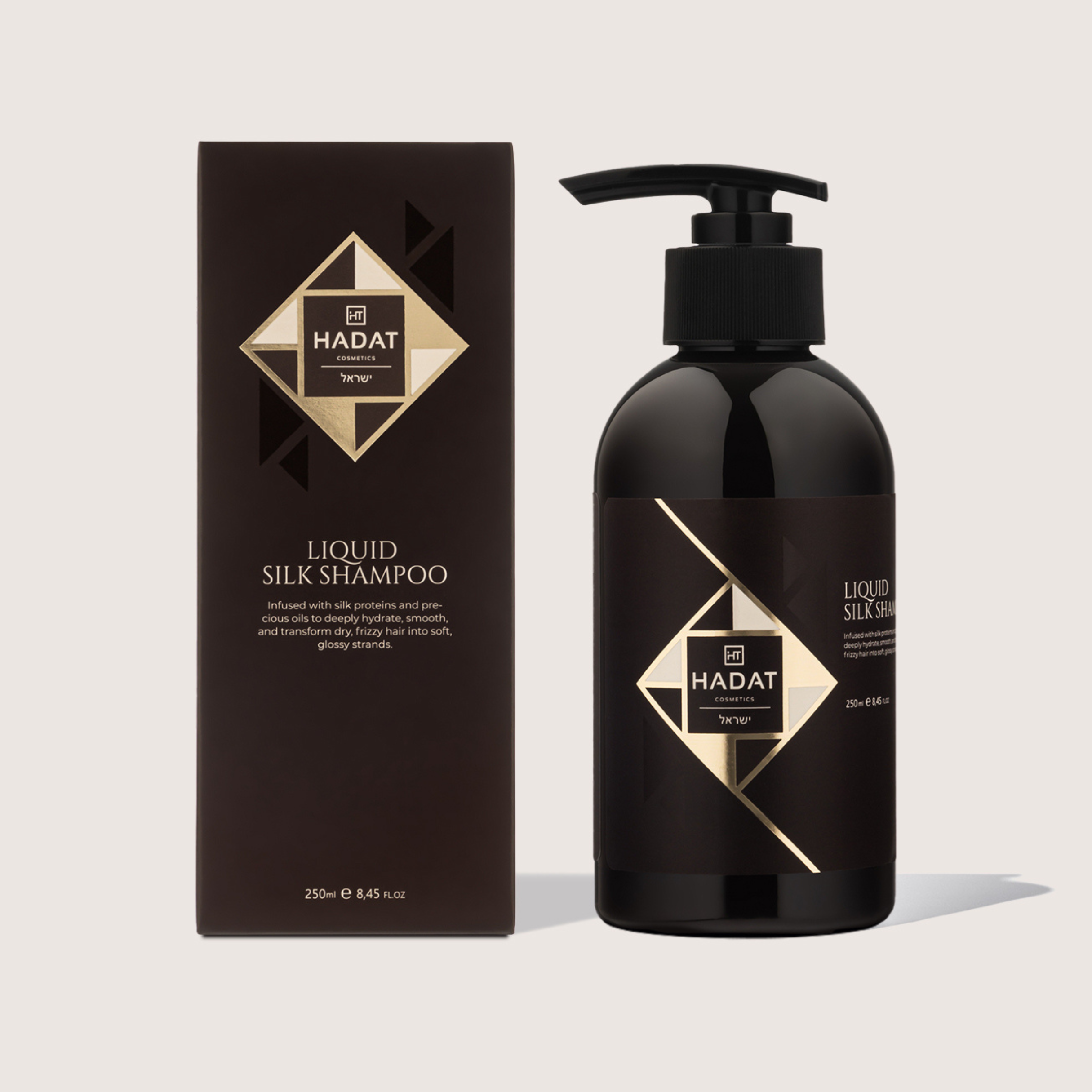 HADAT SKYSTAS ŠILKAS ŠAMPŪNAS Atjaunojantis šampūnas, 250ml