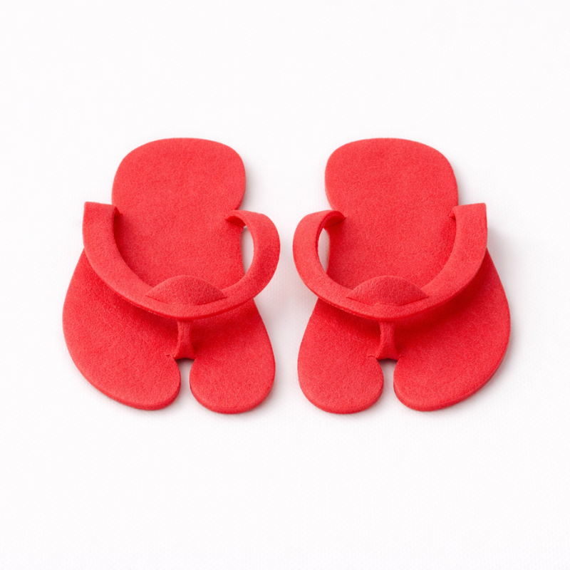 PW Disposable Slippers Foam 10pcs., pink