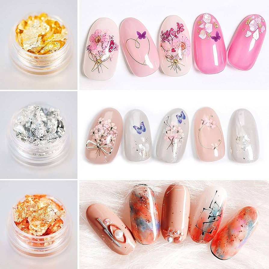 MOYRA dizaino folija Nr.03, rožinio aukso spalvos