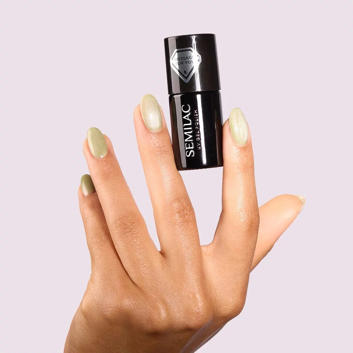 732 Semilac УФ-гель-лак «Pistachio Latte Gloss», 7 мл