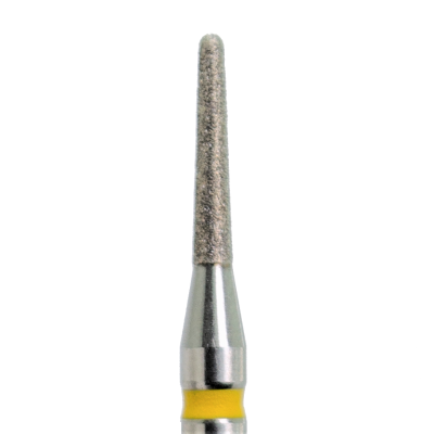 KMIZ Diamond Burr Cone Yellow 014  [117986]