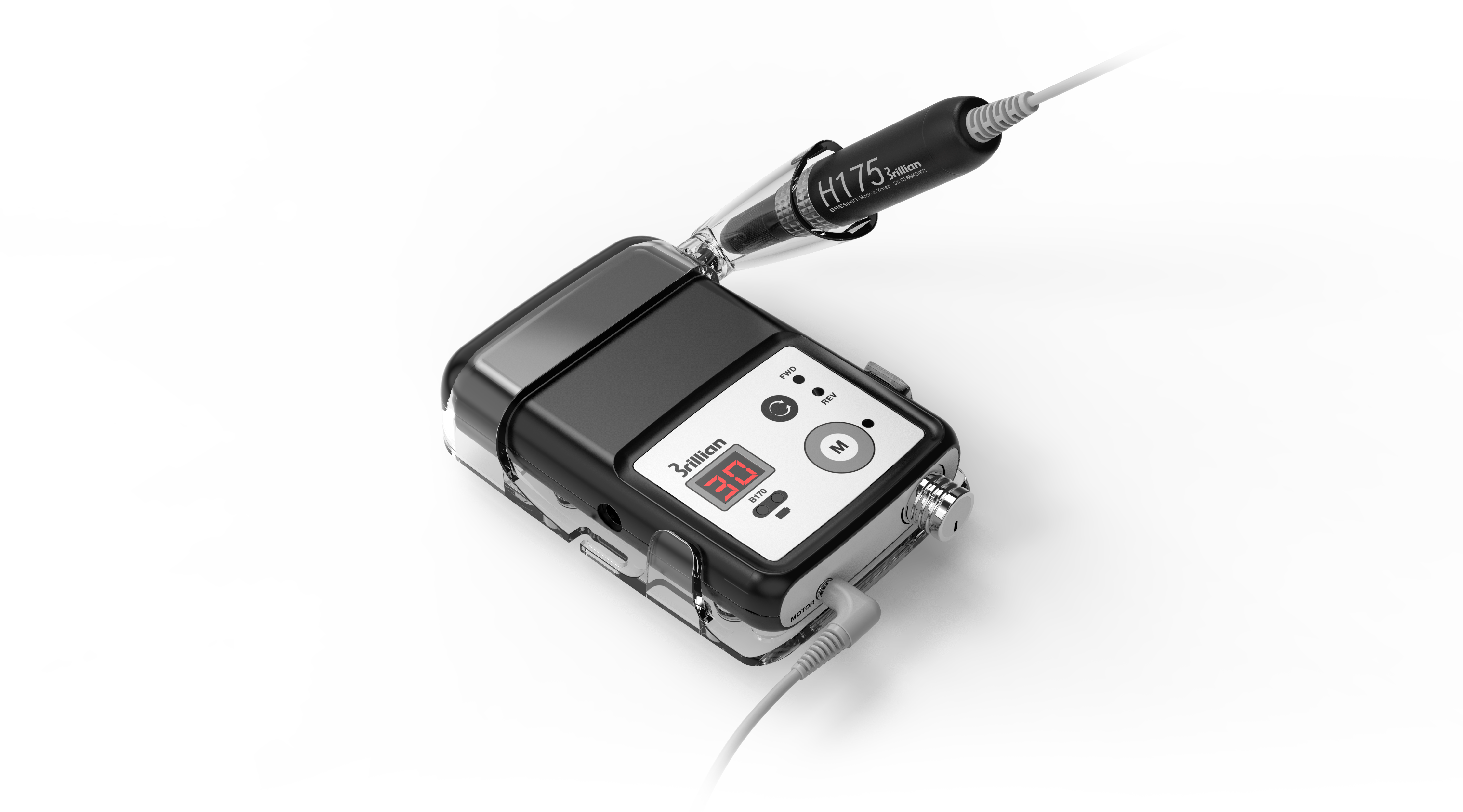 STRONG B170 (Черный)/H175 (черный) с аккумулятором (30 000 об/мин)