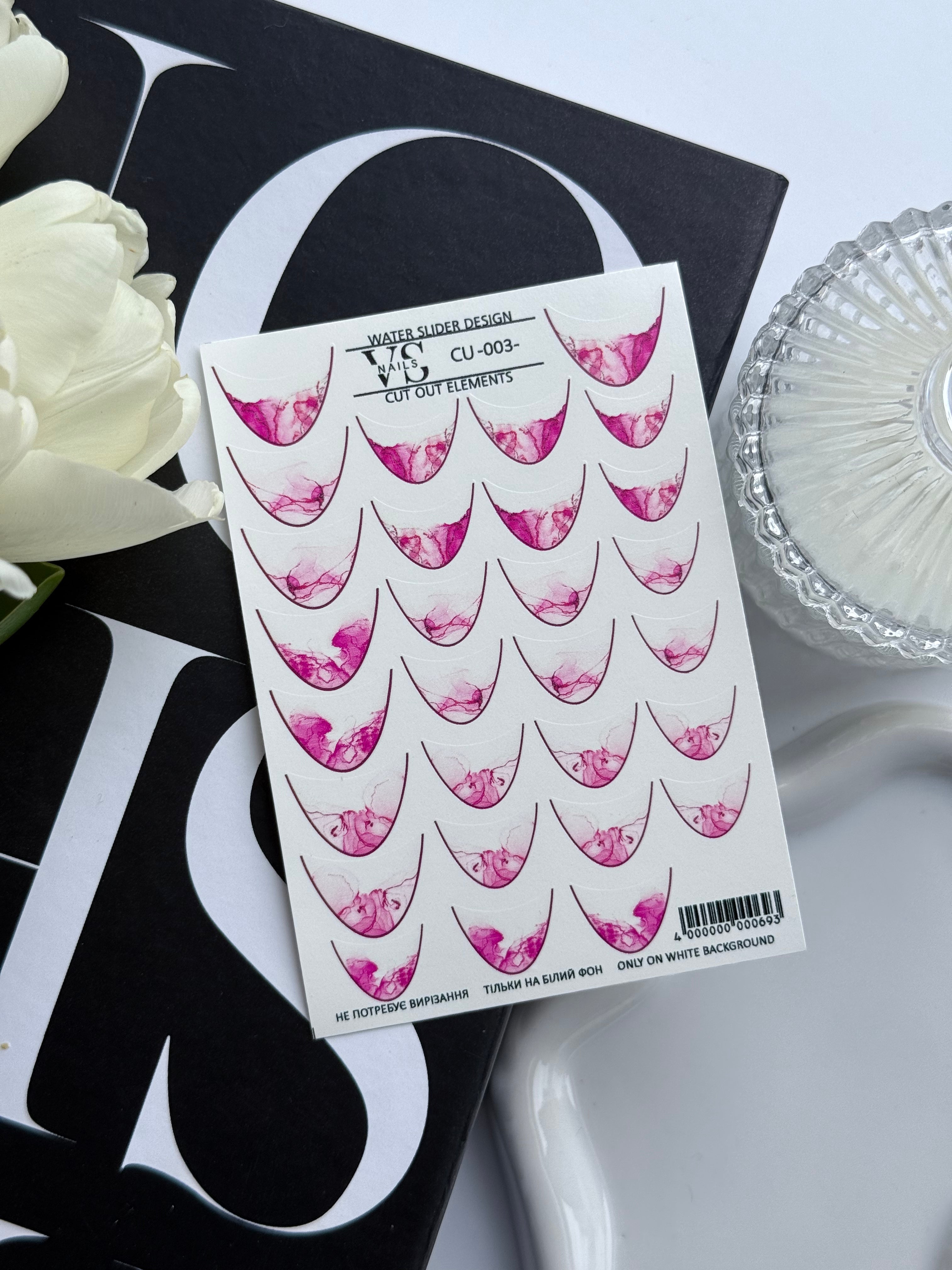 VS NAGŲ Lipdukai CU 003