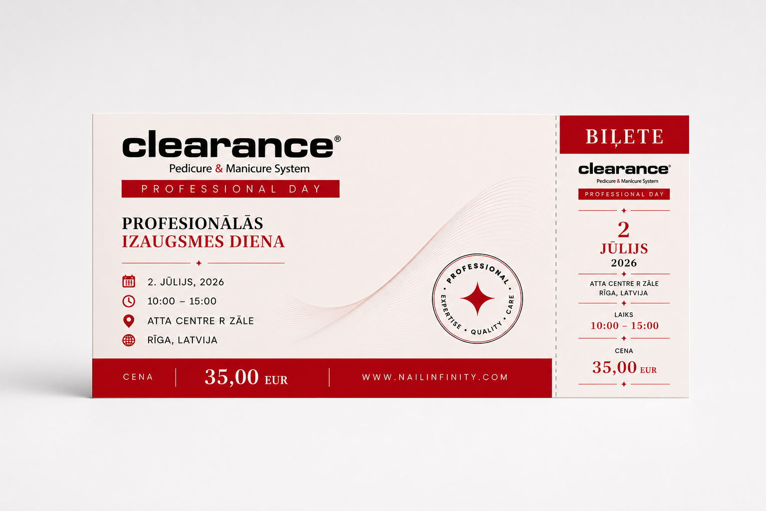 Bilietas į renginį „CLEARANCE PROFESSIONAL DAY“