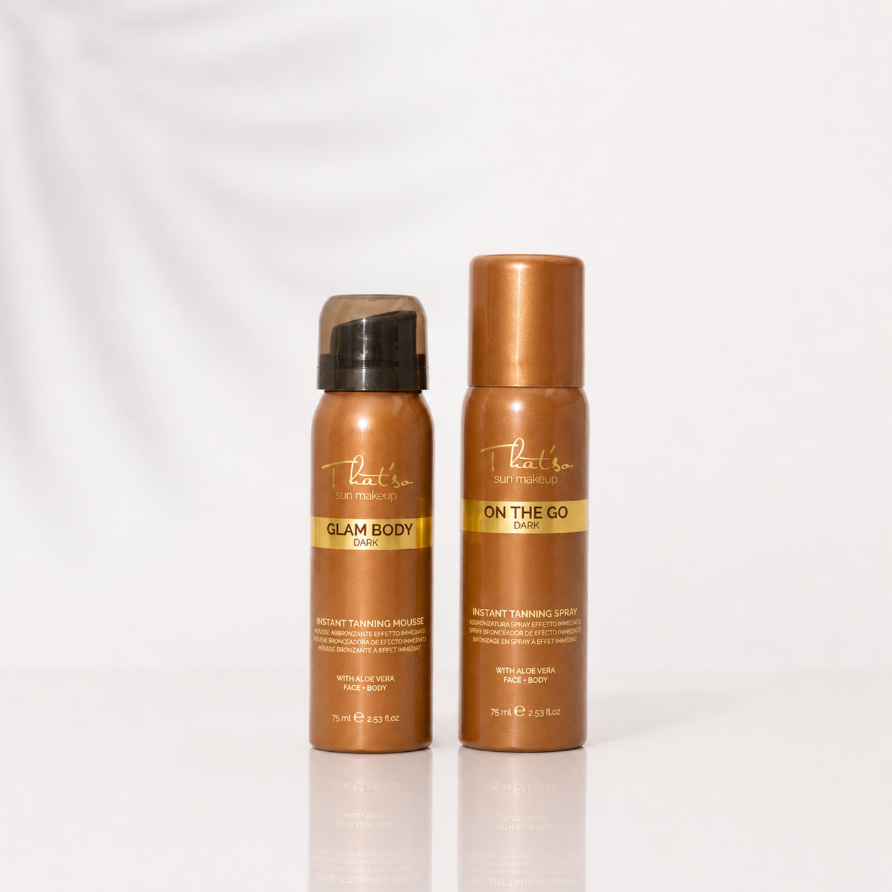 THAT'SO TANNING BOX komplekts, 2x75ml