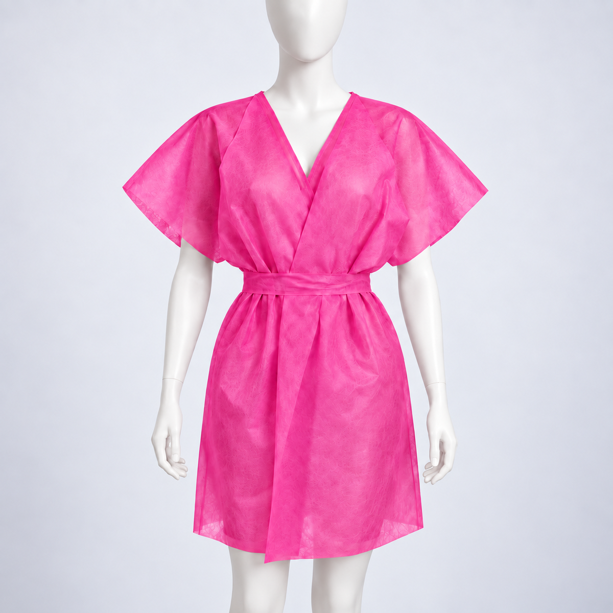PW Nonwoven kimono, 5 vnt., rožiniai