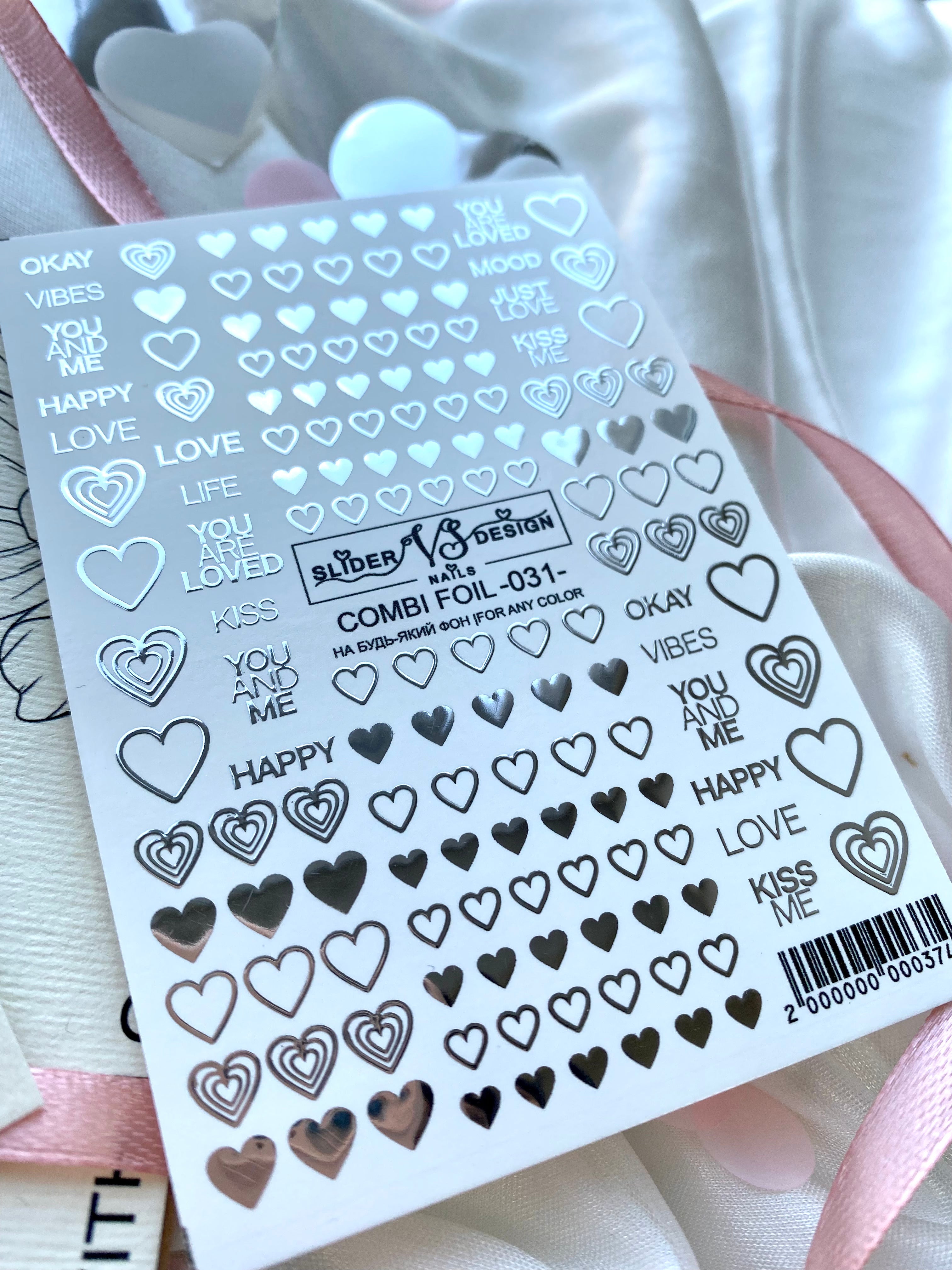 VS NAILS Sliders Combi Foil Nr.31