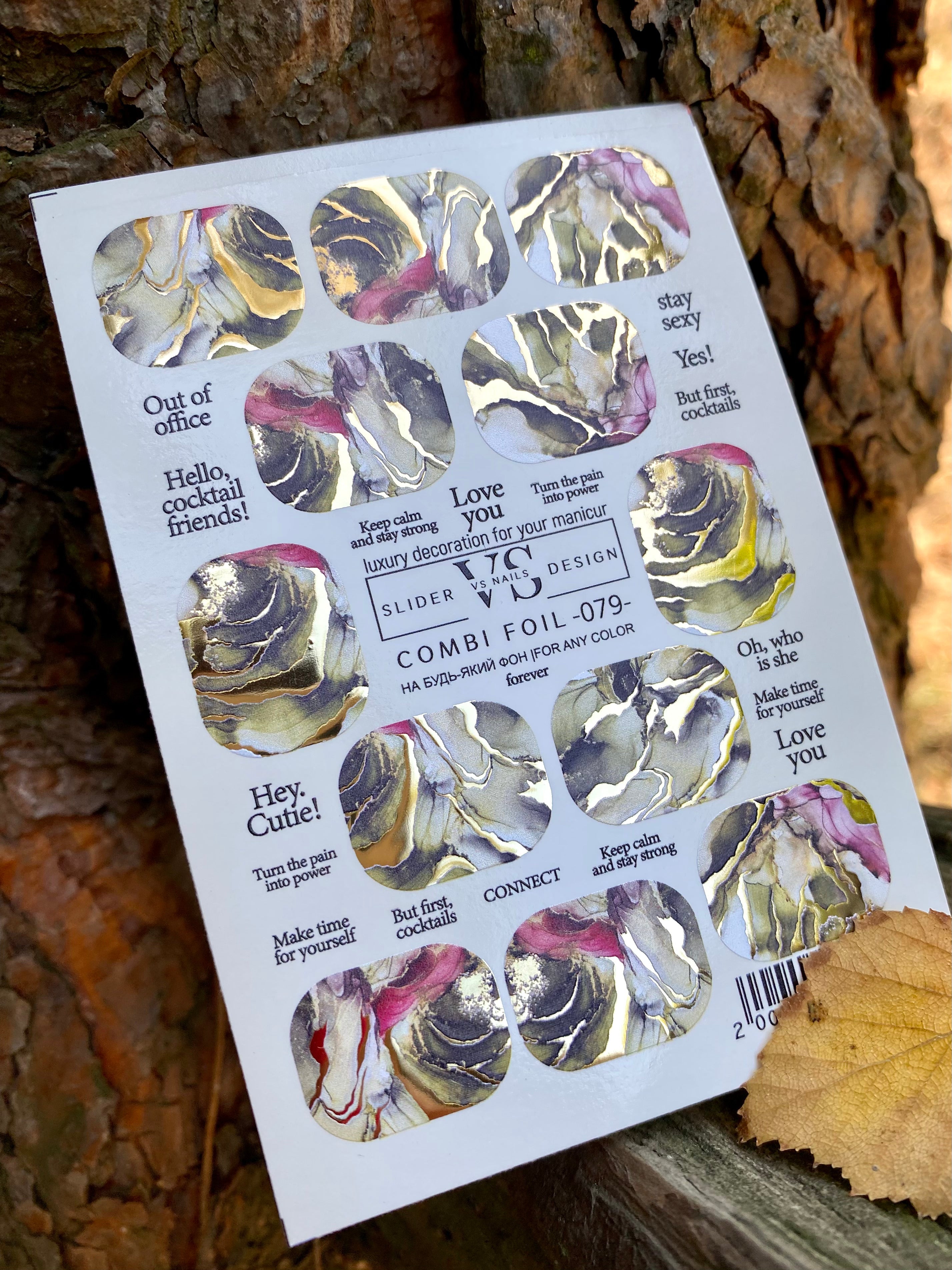 VS NAGAI Slankikliai Kombinuota Folija Nr.79