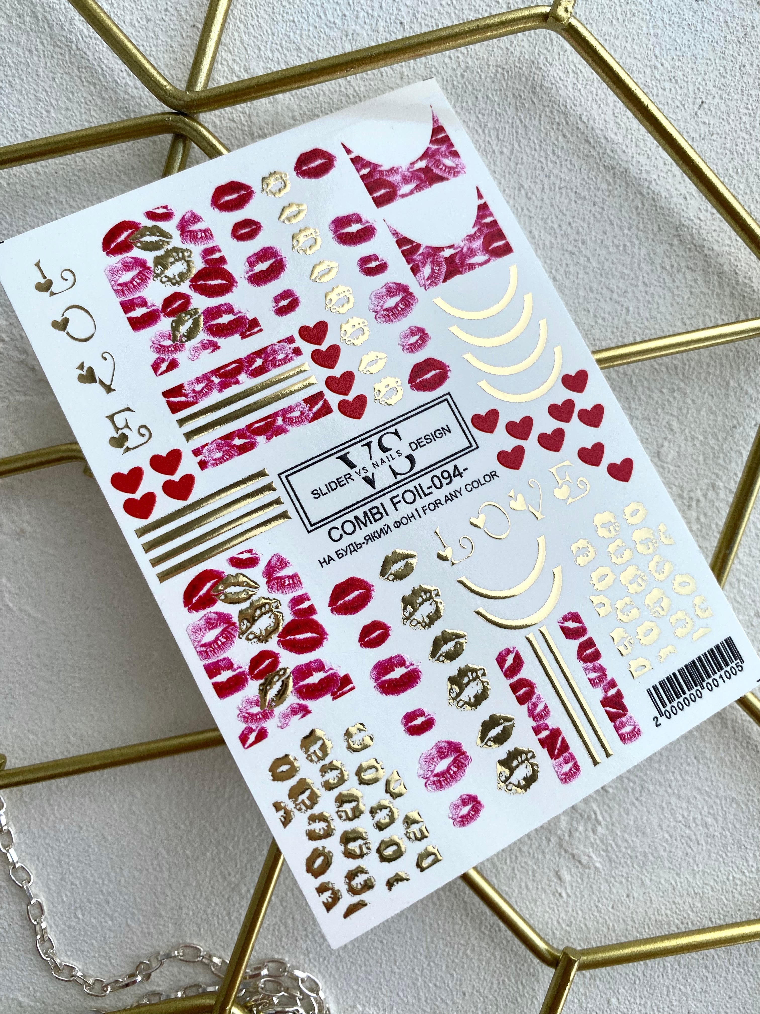 VS NAGAI Slankikliai Kombinuota Folija Nr.94