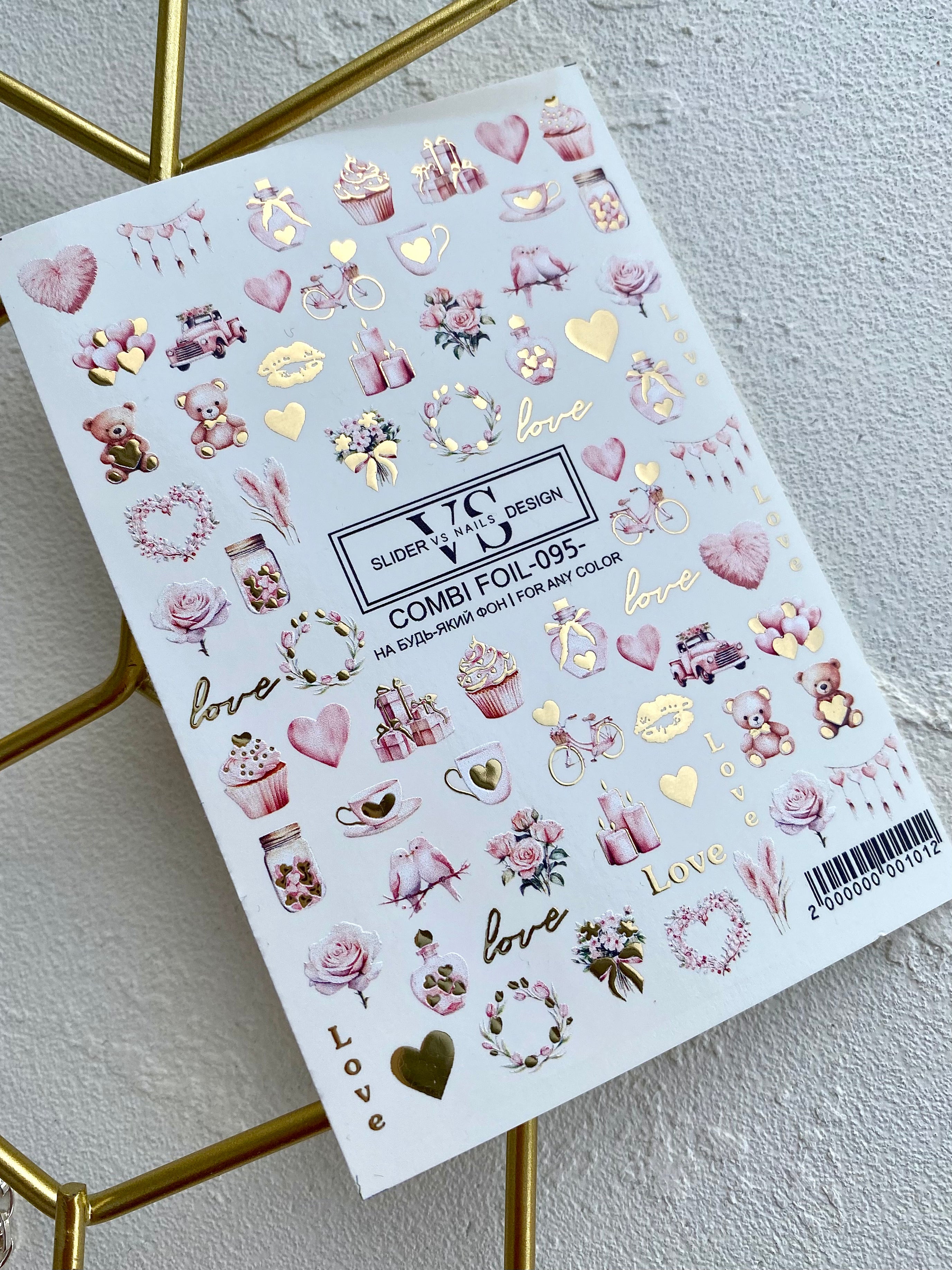 VS NAGAI Slankikliai Kombinuota Folija Nr.95