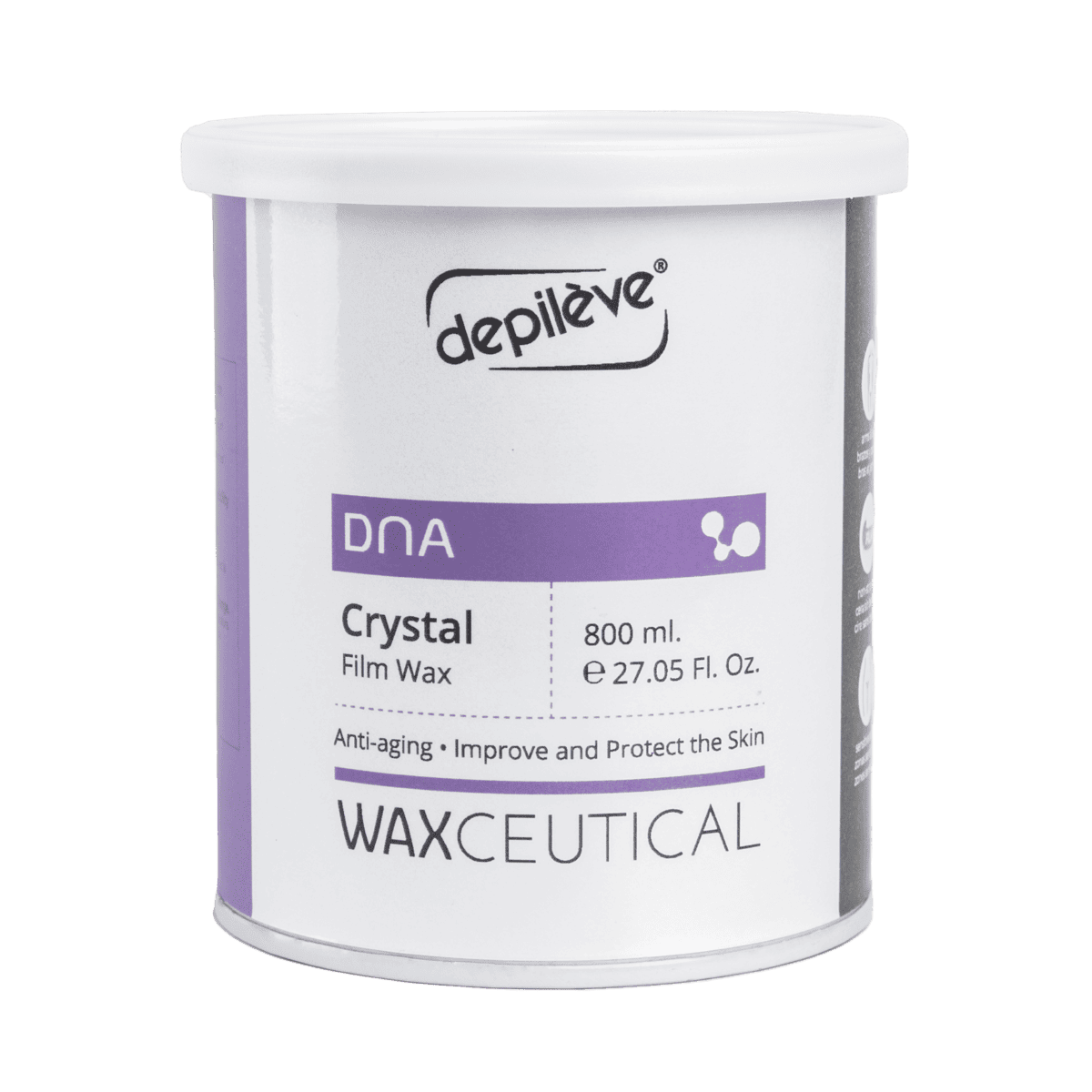 „Depileve Waxceutical DNA“ plėvelinis vaškas, 800 ml indelyje