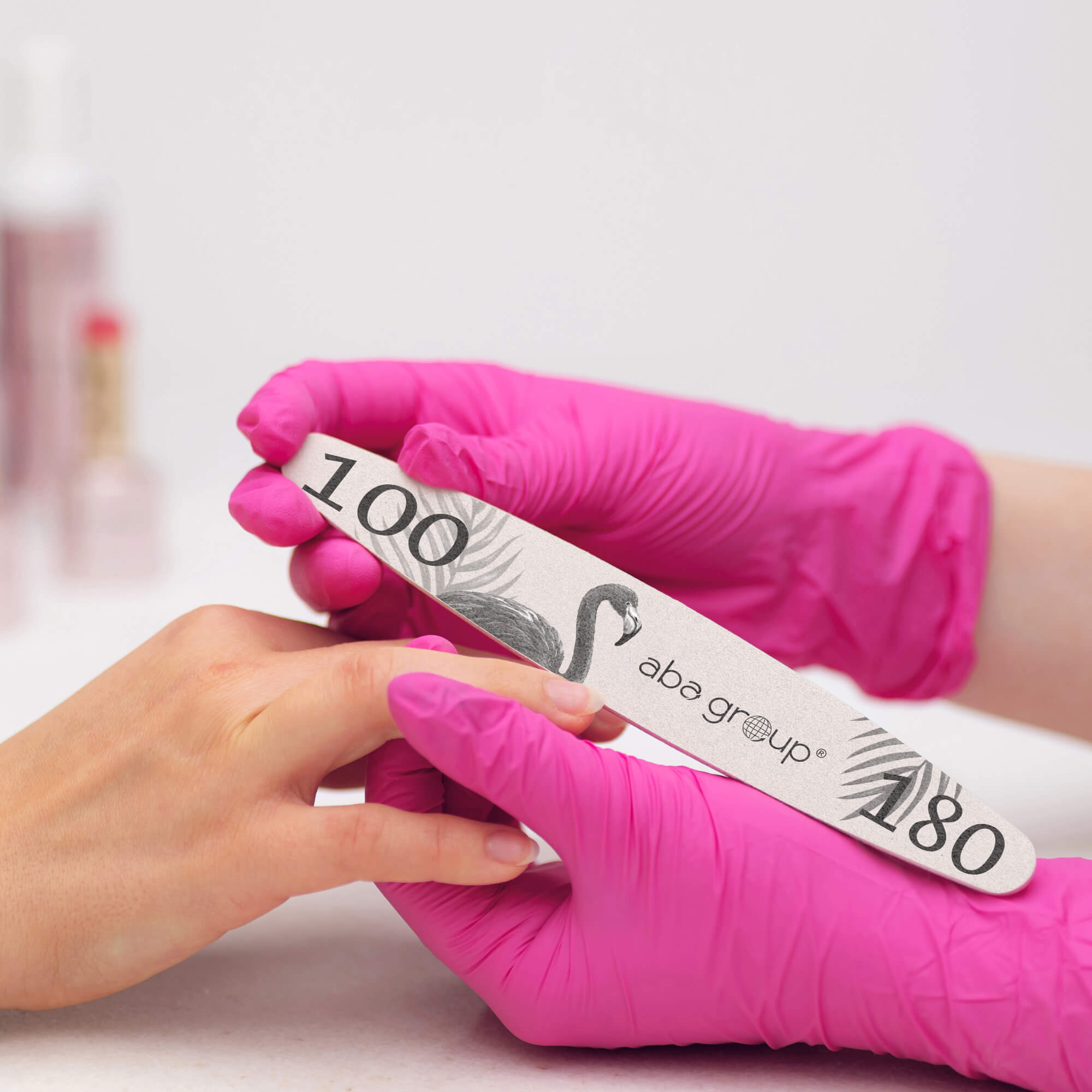 ABA Nail file Elipse 100/180 - 1pc.