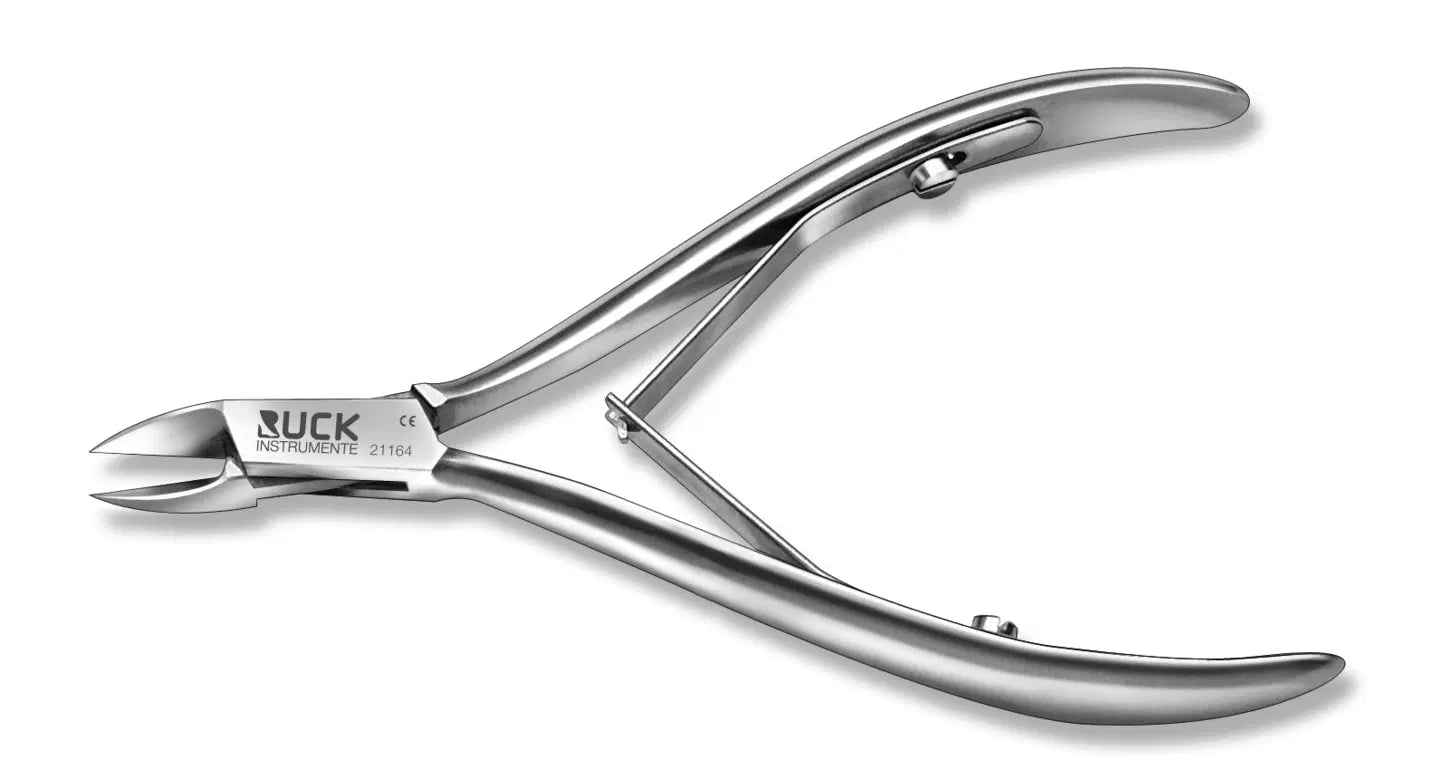 RUCK® INSTRUMENTE kompaktiškos smailios nagų kampų replės, 10 cm (2116401)