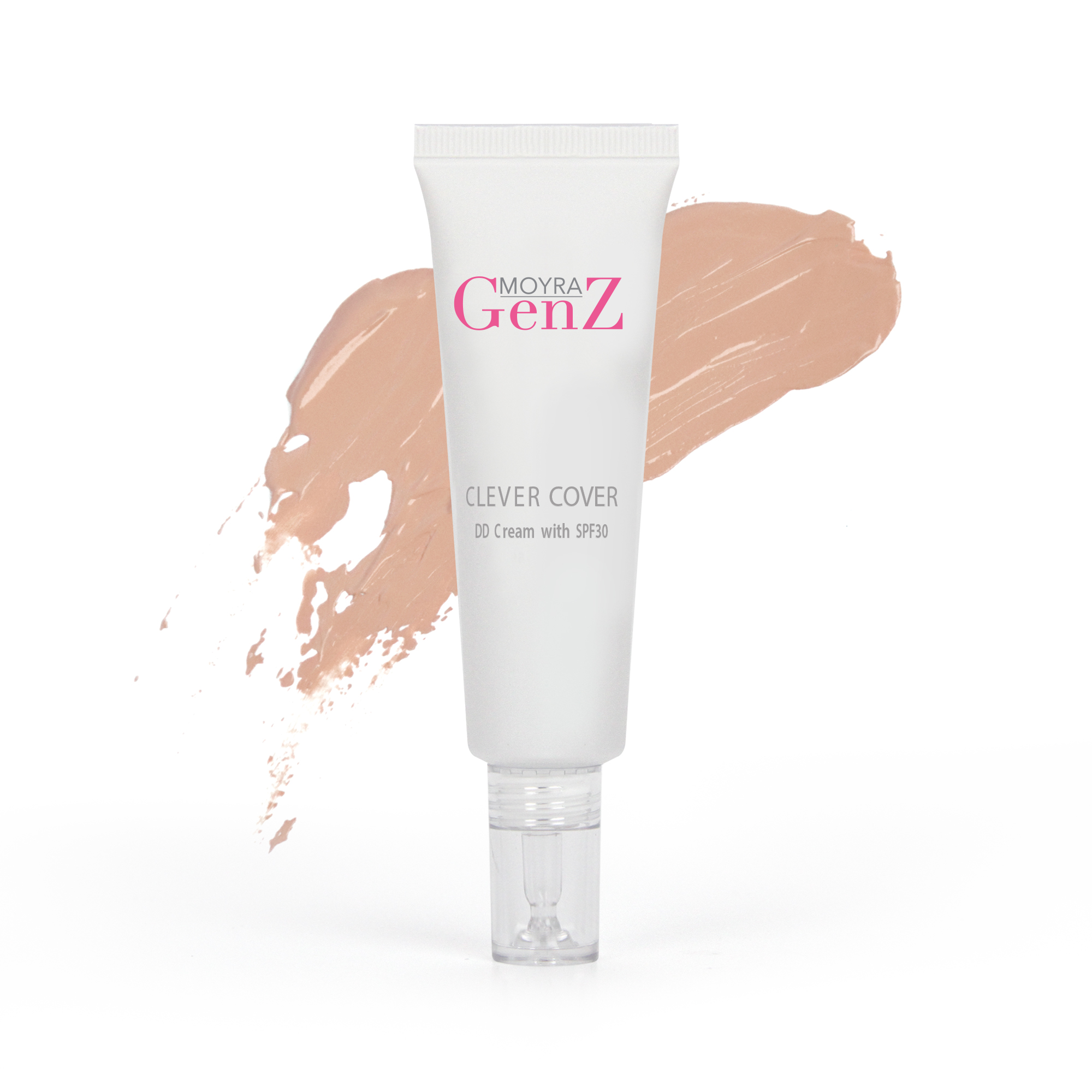 MOYRA GenZ Clever Cover Silk Touch 01 тональный крем, 30 мл