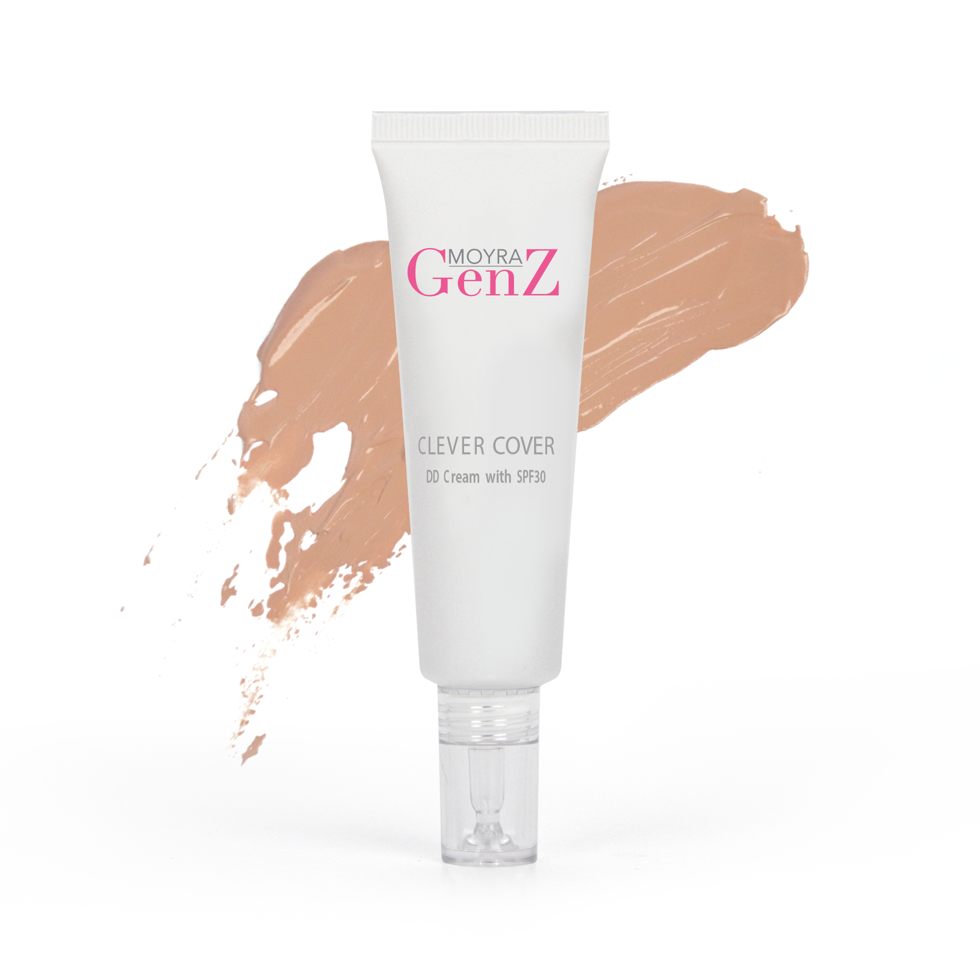 MOYRA GenZ Clever Cover Silk Touch 02 тональный крем, 30 мл