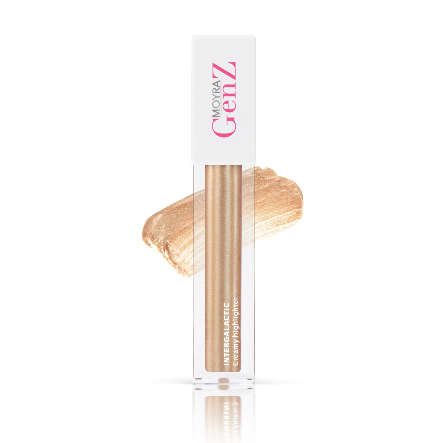 MOYRA GenZ Intergalactic creamy highlighter 02 Enlighten me кремовый хайлайтер, 4.5 мл