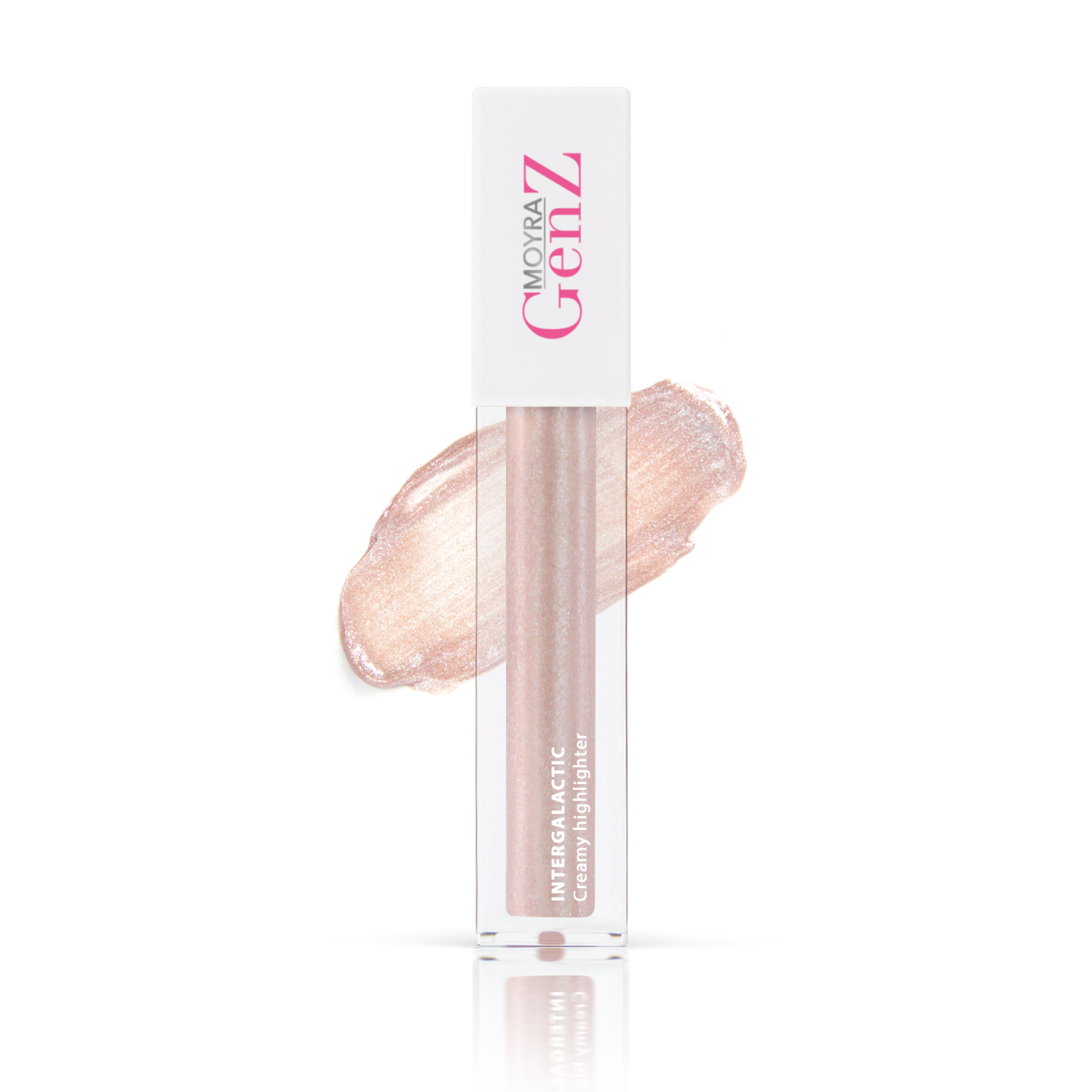 MOYRA GenZ Intergalactic creamy highlighter 04 Party light up кремовый хайлайтер, 4.5 мл