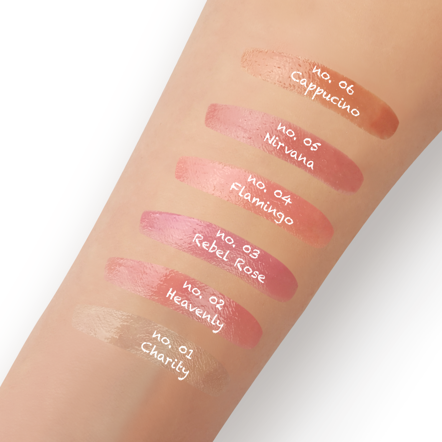 MOYRA GenZ Let it glow lipgloss 01 Clarity блеск для губ