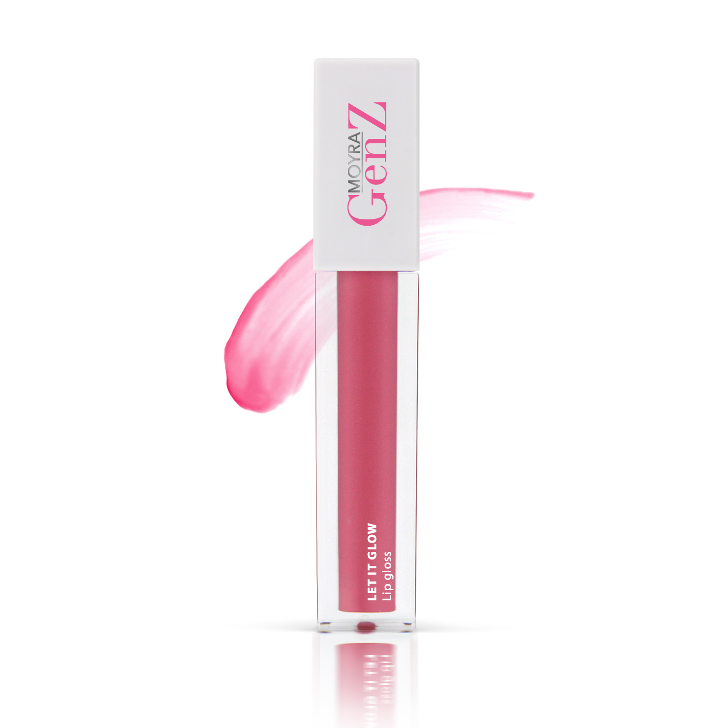MOYRA GenZ Let it glow lipgloss 03 Rebel rose блеск для губ